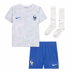 2022-2023 France Away Little Boys Mini Kit (Tchouameni 8) - MB
