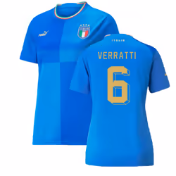 2022-2023 Italy Home Shirt (Ladies) (VERRATTI 6) - XL