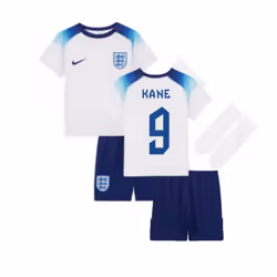 2022-2023 England Home Little Boys Mini Kit (Kane 9) - 12-18 Months