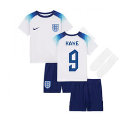 2022-2023 England Home Little Boys Mini Kit (Kane 9) - 18-24 Months