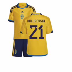 2022-2023 Sweden Home Mini Kit (KULUSEVSKI 21) - 18-24 Months