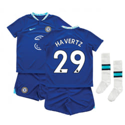 2022-2023 Chelsea Little Boys Home Mini Kit (HAVERTZ 29) - XLB