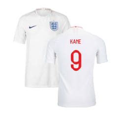 2018-2019 England Authentic Home Shirt (Kane 9) - S