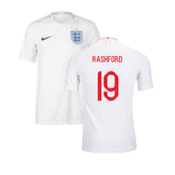 2018-2019 England Authentic Home Shirt (Rashford 19) - S