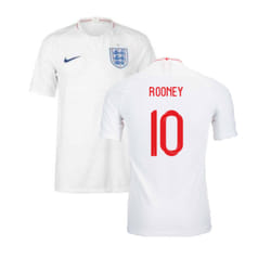 2018-2019 England Authentic Home Shirt (Rooney 10) - S