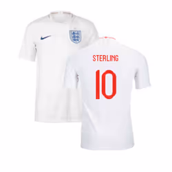 2018-2019 England Authentic Home Shirt (Sterling 10) - S