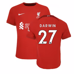 2022-2023 Liverpool Vapor Home Shirt (DARWIN 27) - XS