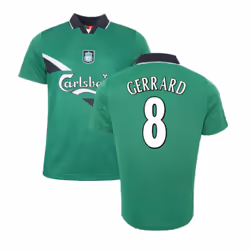 1999-2000 Liverpool Away Retro Shirt (GERRARD 8) - S