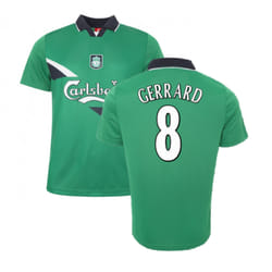 1999-2000 Liverpool Away Retro Shirt (GERRARD 8) - XXL