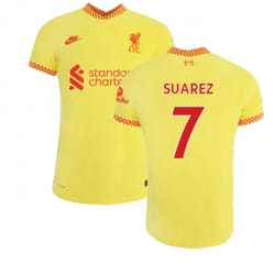 Liverpool 2021-2022 3rd Shirt (SUAREZ 7) - XL
