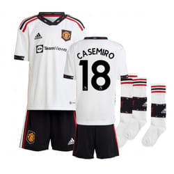 2022-2023 Man Utd Away Mini Kit (CASEMIRO 18) - 18-24 Months