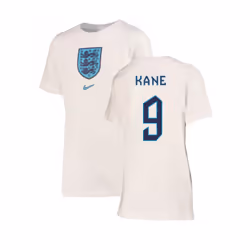 2022-2023 England Crest Tee (White) - Kids (Kane 9) - MB