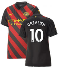 2022-2023 Man City Away Shirt (Ladies) (GREALISH 10) - M