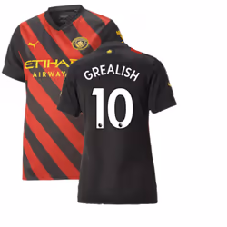 2022-2023 Man City Away Shirt (Ladies) (GREALISH 10) - XL