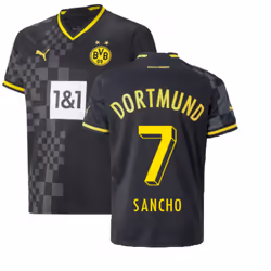 2022-2023 Borussia Dortmund Away Shirt (Kids) (SANCHO 7) - SB