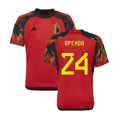 2022-2023 Belgium Home Shirt (Kids) (Openda 24) - MB