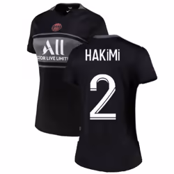 PSG 2021-2022 Womens 3rd Shirt (HAKIMI 2) - XL