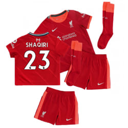 Liverpool 2021-2022 Home Little Boys Mini Kit (SHAQIRI 23) - LB