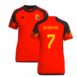 2022-2023 Belgium Home Shirt (Ladies) (De Bruyne 7) - S