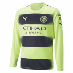 2022-2023 Man City Long Sleeve Third Shirt (GREALISH 10) - M