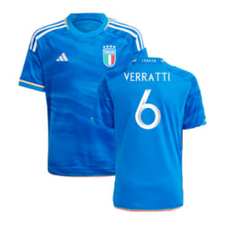2023-2024 Italy Home Shirt (Kids) (VERRATTI 6) - XXL