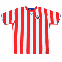 2006-2007 Paraguay Home Shirt (SANTA CRUZ 9) - S