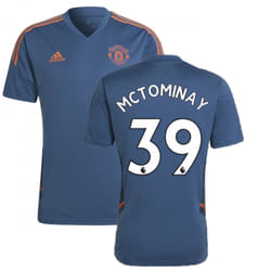2022-2023 Man Utd Training Shirt (Blue) (McTOMINAY 39) - M