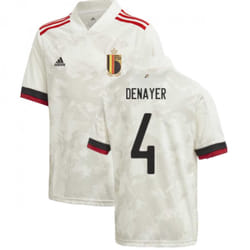 2020-2021 Belgium Away Shirt (Kids) (DENAYER 4) - XXL