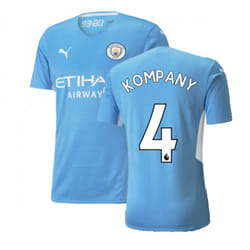 2021-2022 Man City Authentic Home Shirt (KOMPANY 4) - XXL