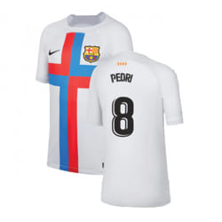 2022-2023 Barcelona Third Shirt (Kids) (PEDRI 8) - SB