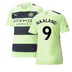 2022-2023 Man City Third Shirt (Ladies) (HAALAND 9) - M