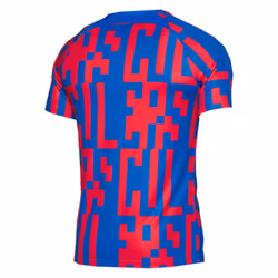 2022-2023 Barcelona Pre-Match Training Shirt (Blue) (LEWANDOWSKI 9) - S