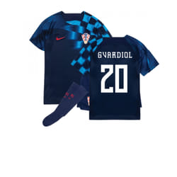 2022-2023 Croatia Away Mini Kit (Gvardiol 20) - LB