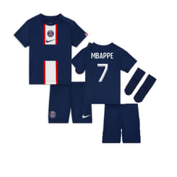 2022-2023 PSG Little Boys Home Kit (MBAPPE 7) - XSB