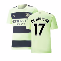2022-2023 Man City Third Shirt (DE BRUYNE 17) - XL