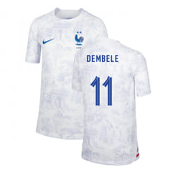 2022-2023 France Away Shirt (Kids) (Dembele 11) - SB