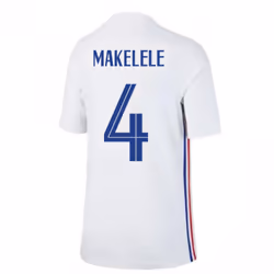 2020-2021 France Away Nike Football Shirt (Kids) (MAKELELE 4) - SB