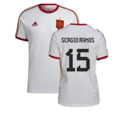 2022-2023 Spain DNA 3S Tee (White) (Sergio Ramos 15) - S