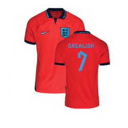 2022-2023 England Away Shirt (Kids) (Grealish 7) - XSB