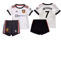 2022-2023 Man Utd Away Baby Kit (BECKHAM 7) - 9-12 Months