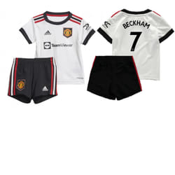 2022-2023 Man Utd Away Baby Kit (BECKHAM 7) - 9-12 Months