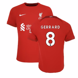2022-2023 Liverpool Vapor Home Shirt (GERRARD 8) - 3XL