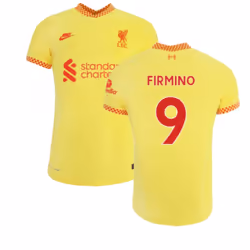 Liverpool 2021-2022 3rd Shirt (FIRMINO 9) - XXL
