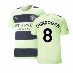 2022-2023 Man City Third Shirt (GUNDOGAN 8) - M