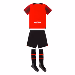 2023-2024 AC Milan Home Mini Kit (Ibrahimovic 11) - 3-4 Years