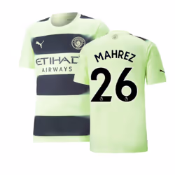 2022-2023 Man City Third Shirt (MAHREZ 26) - M