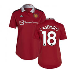 2022-2023 Man Utd Home Shirt (Ladies) (CASEMIRO 18) - XS
