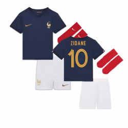 2022-2023 France Home Baby Kit (Infants) (Zidane 10) - 9-12 Months