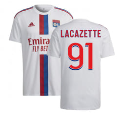 2022-2023 Olympique Lyon Home Shirt (LACAZETTE 91) - 3XL