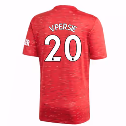 2020-2021 Man Utd Adidas Home Football Shirt (Kids) (V.PERSIE 20) - XXL